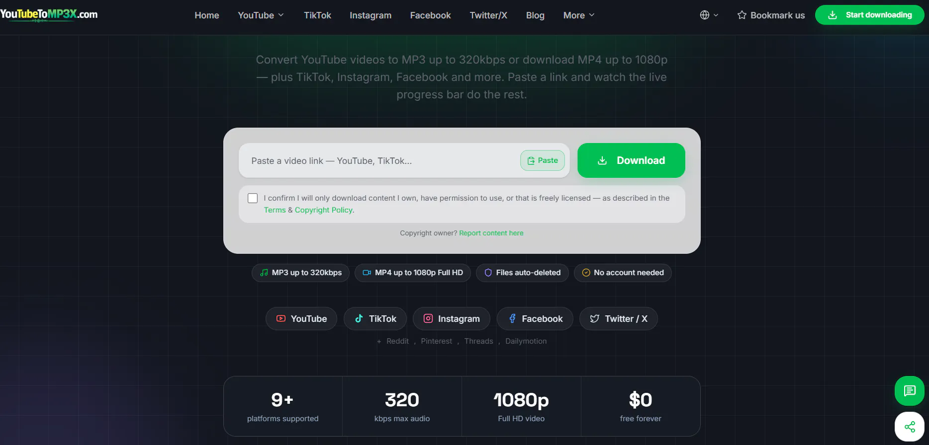 YouTubeToMP3X gallery image