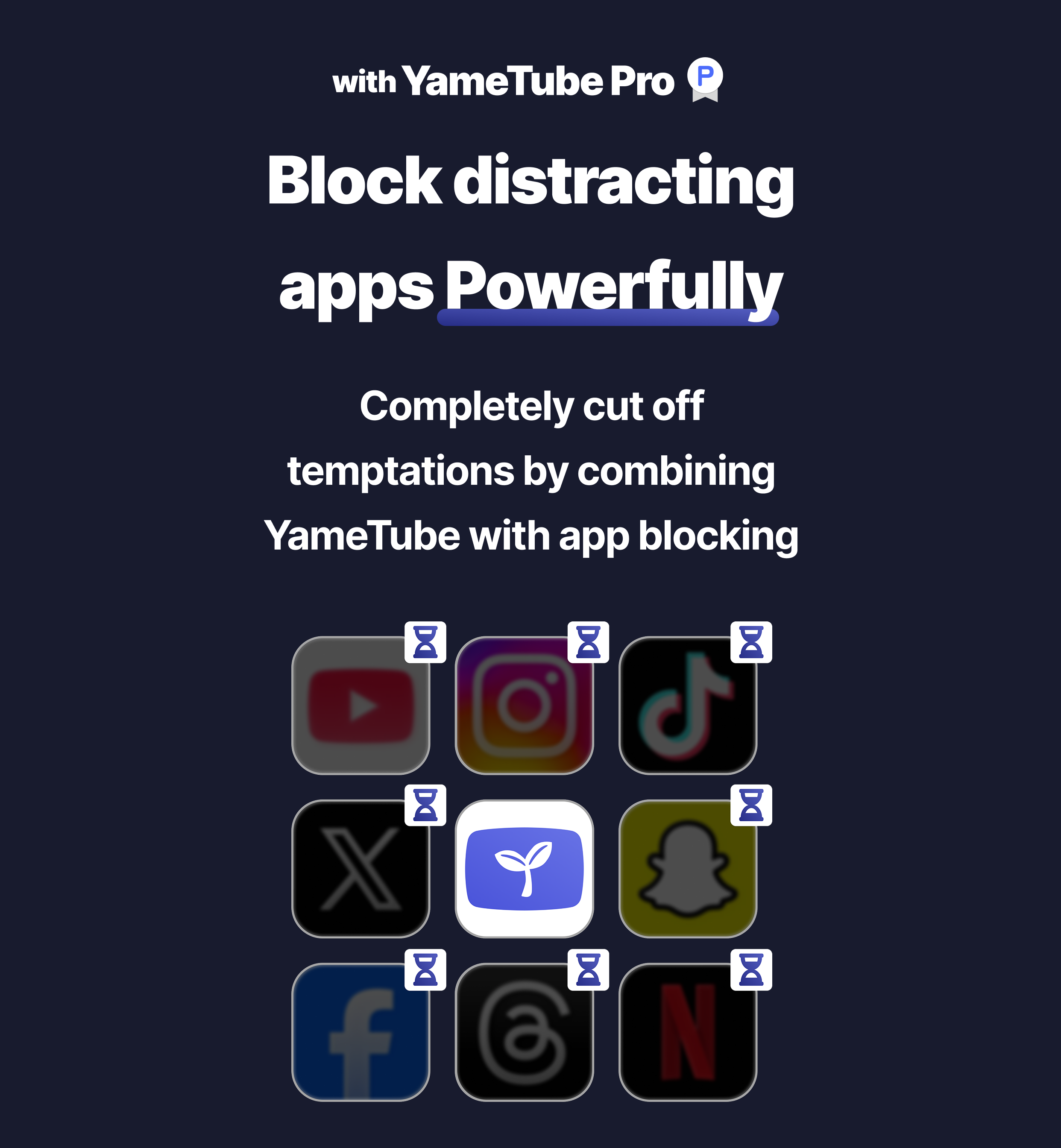 YameTube — YouTube, minus the algorithm - Screenshot 3 showing product features and functionality