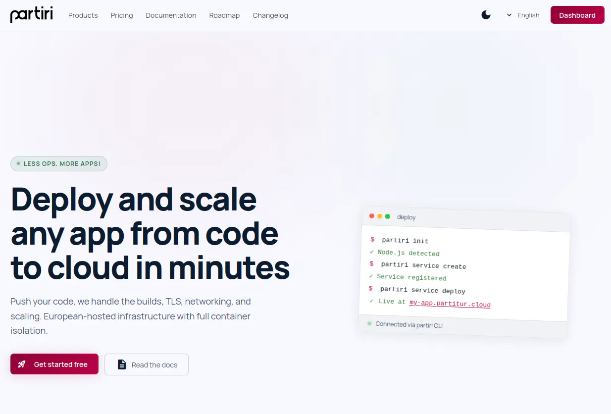 Partiri Cloud gallery image