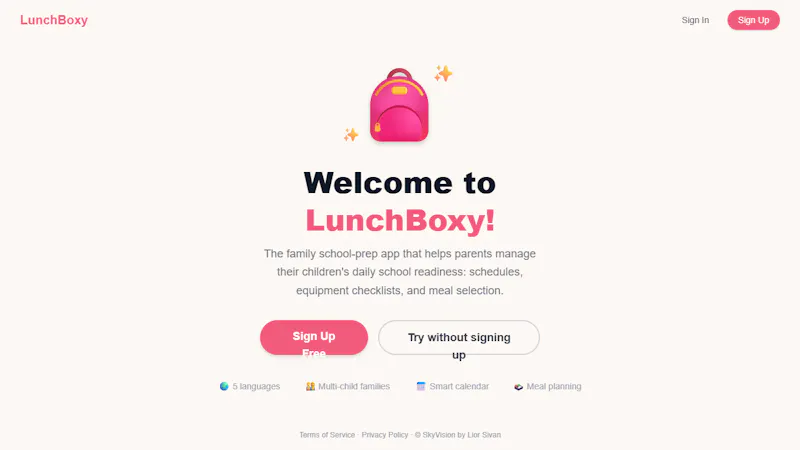 LunchBoxy screenshot 5