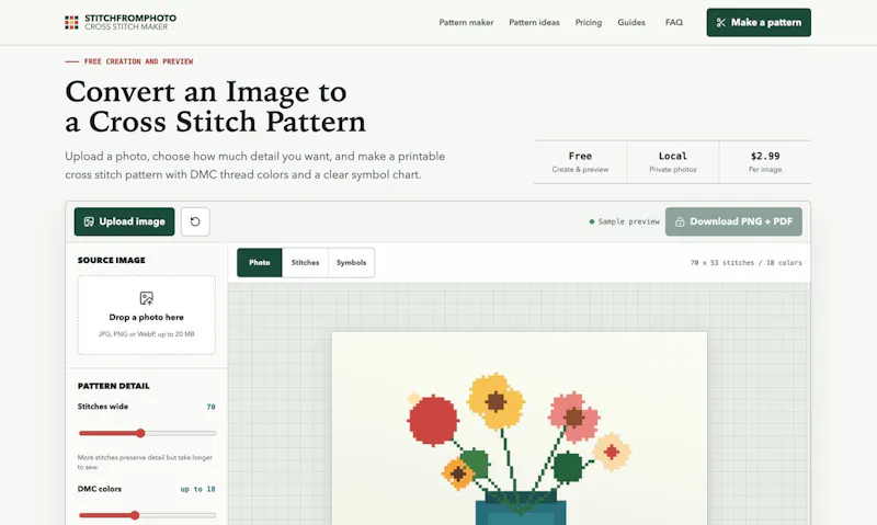 StitchFromPhoto screenshot 4