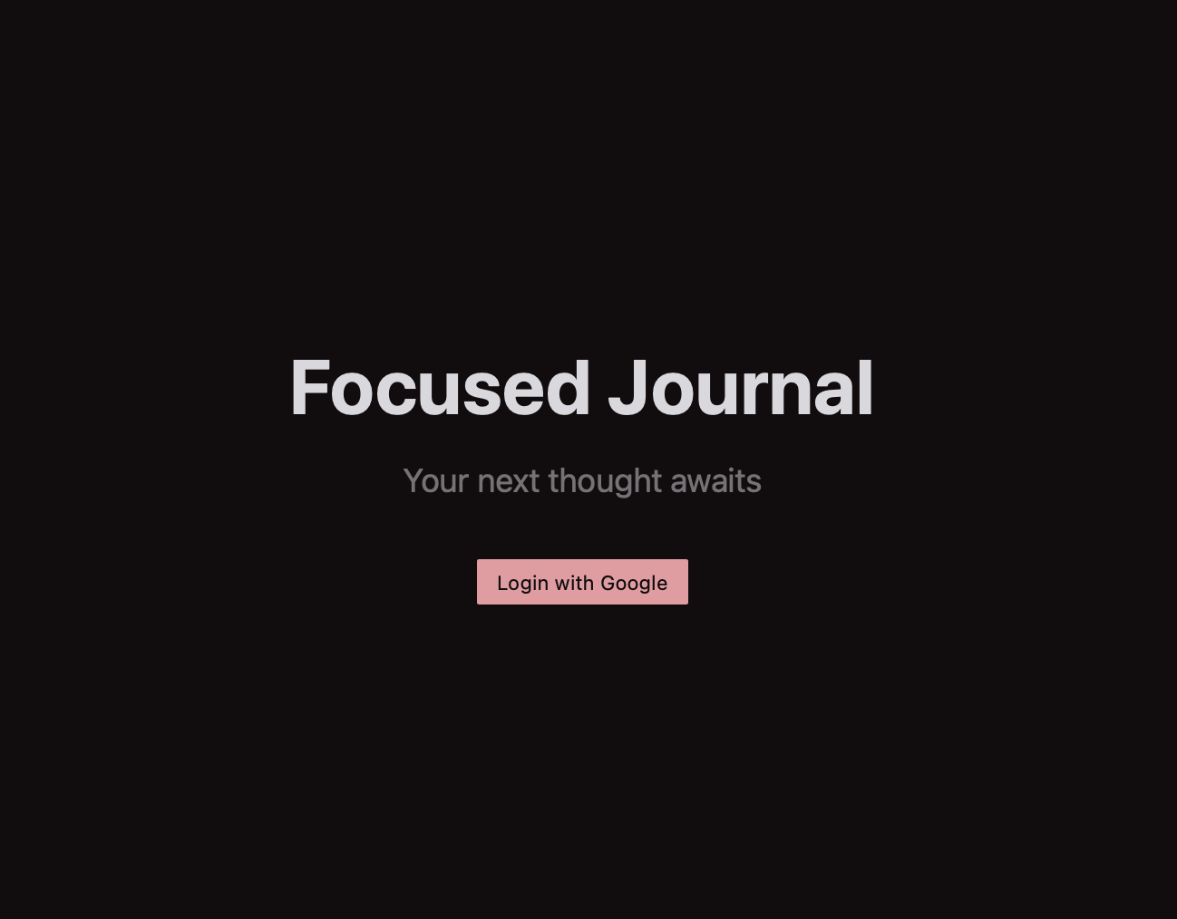 Journal concentré
