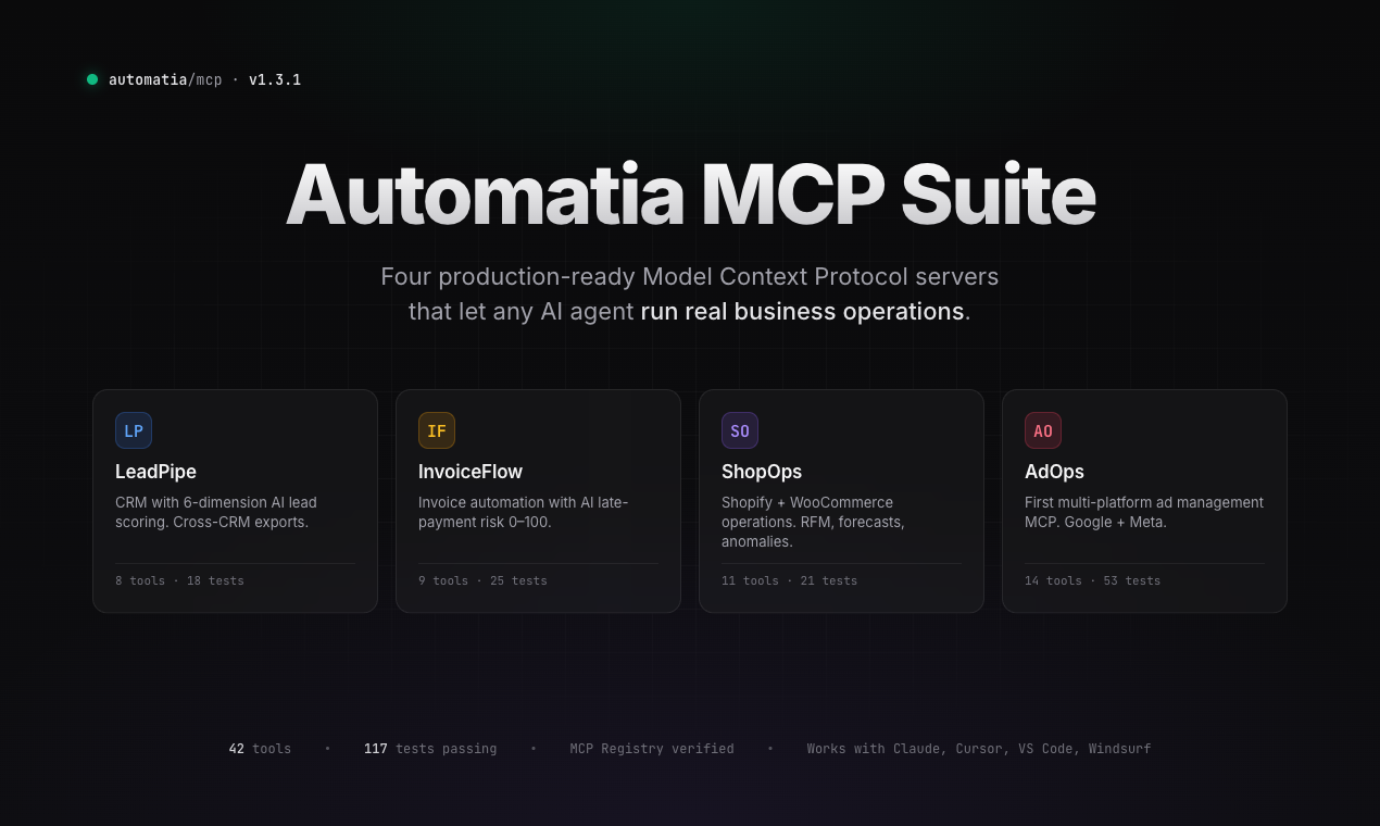 Automatia MCP Suite gallery image