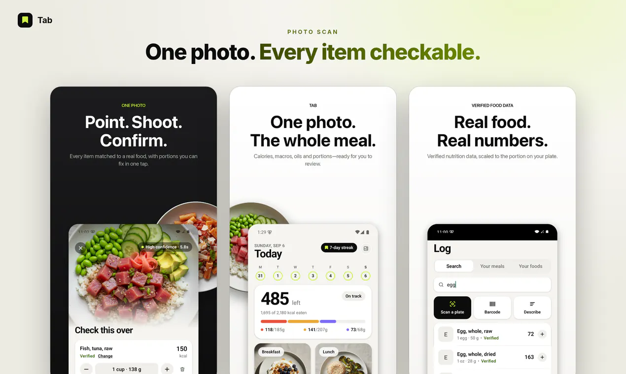 Tab: Calorie & Macro Tracker gallery image