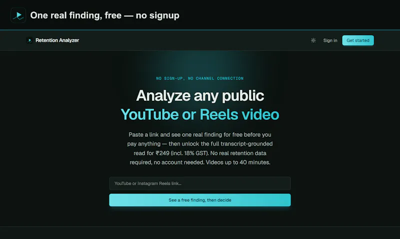 Retention Analyzer screenshot 10