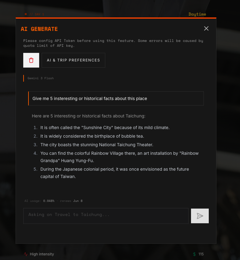 Travel Planner AI gallery image