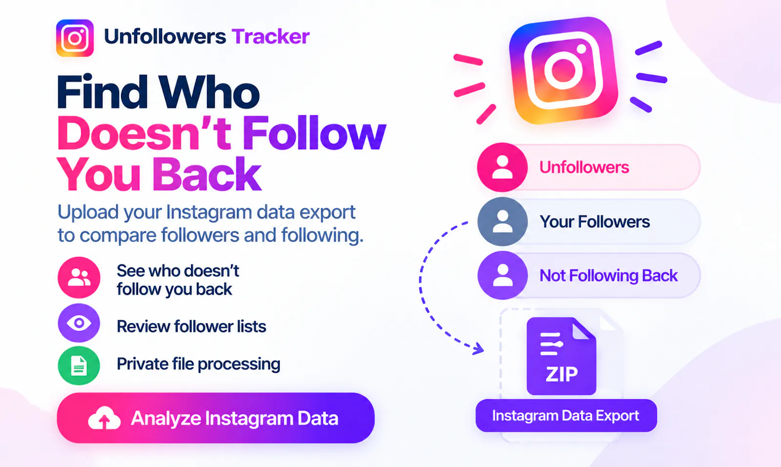 Unfollowers Tracker screenshot 1