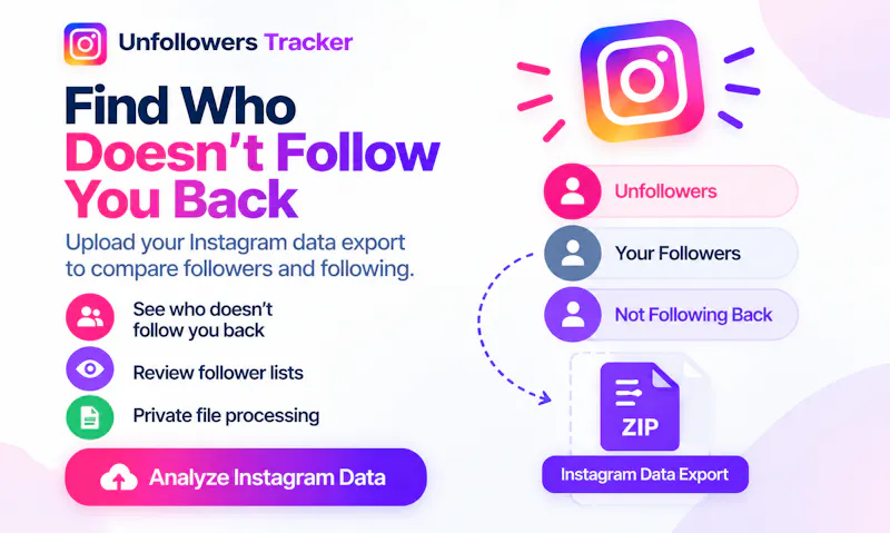 Unfollowers Tracker screenshot 1
