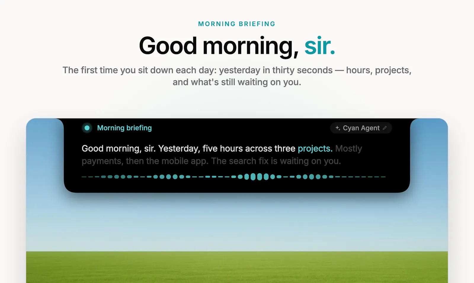 Cyan Voice for Claude Code screenshot 3
