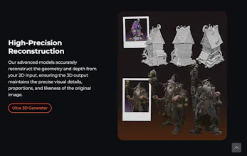 AI 3D Model Generator gallery image