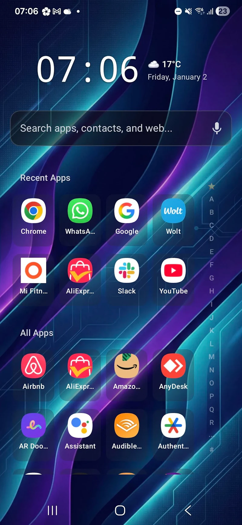 TALauncher - Android Home Screen - BETA screenshot 1