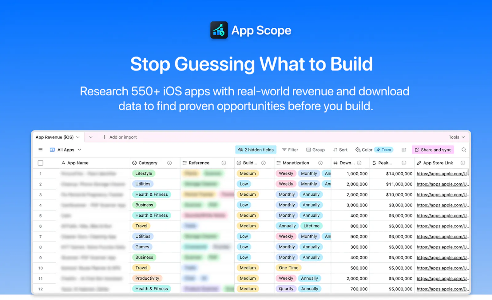 App Scope screenshot 1