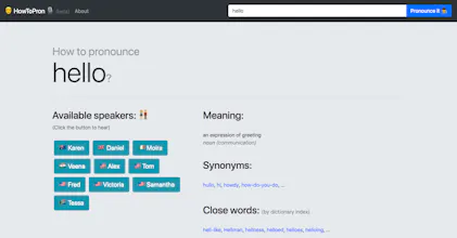 How to pron (beta) gallery image