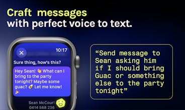 Chirp: AI for Apple Watch gallery image