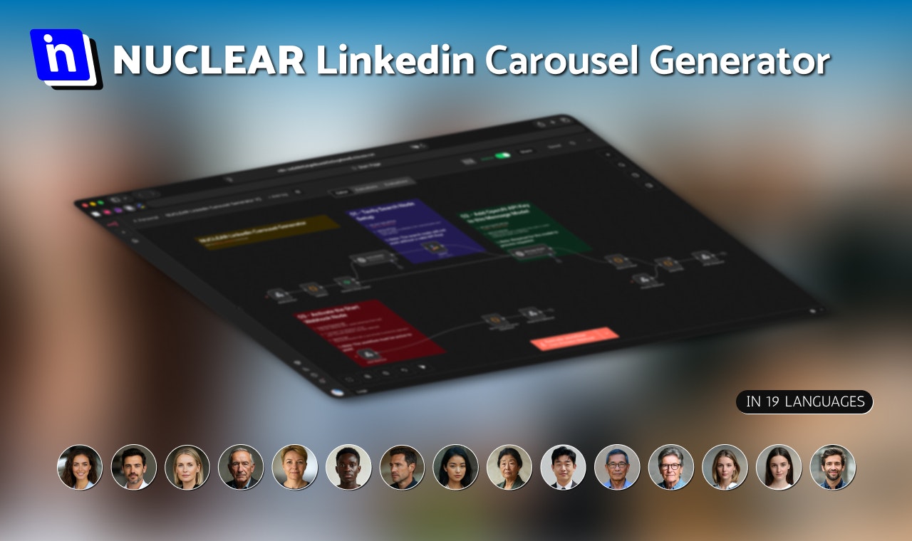 Nuclear LinkedIn Carousel Engine  gallery image