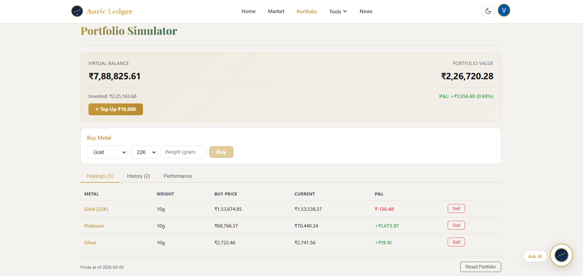 Sabithulla - Screenshot 5 showing product features and functionality