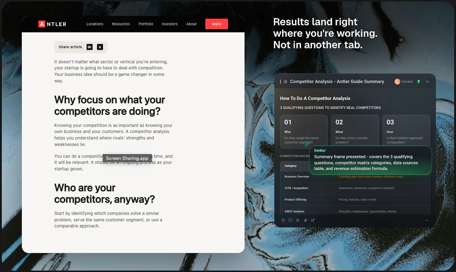 Denker screenshot 9