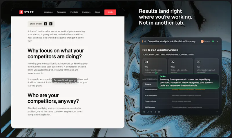 Denker screenshot 9