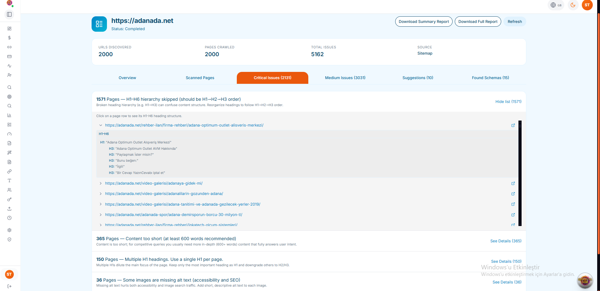 Spindora  AI SEO Analyzer & AI Seo Aracı gallery image
