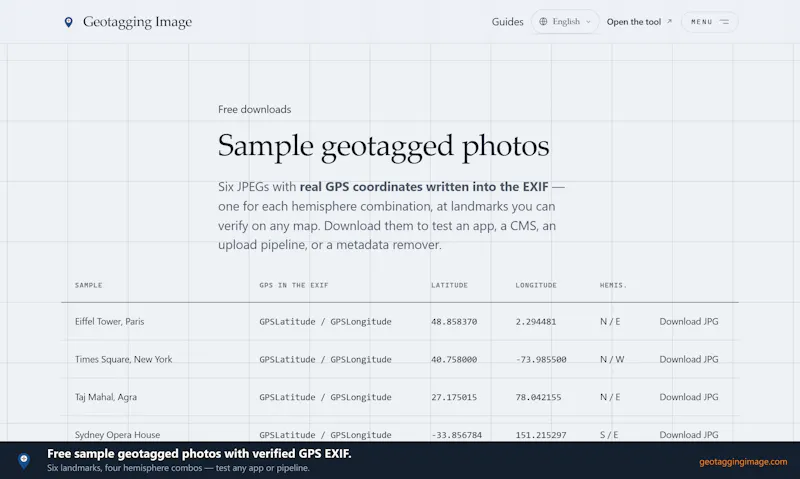 Geotagging Image screenshot 1