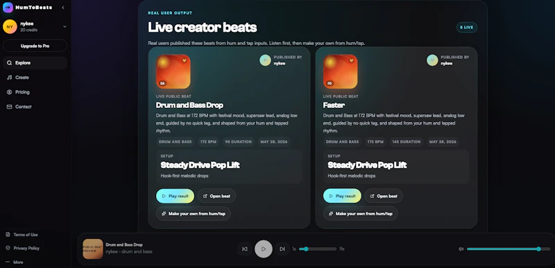 HumToBeats screenshot 8