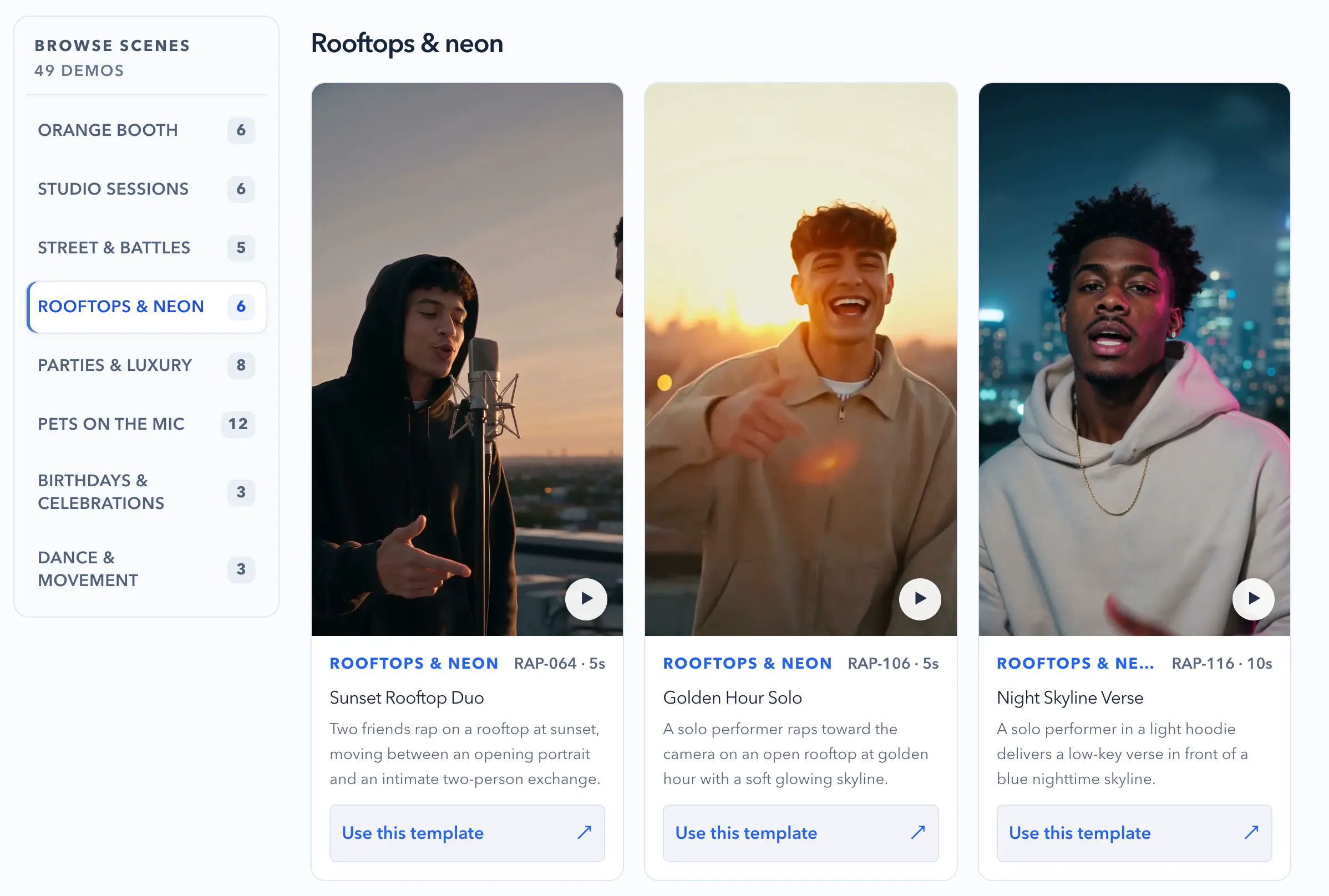 AI Rap Video Generator gallery image