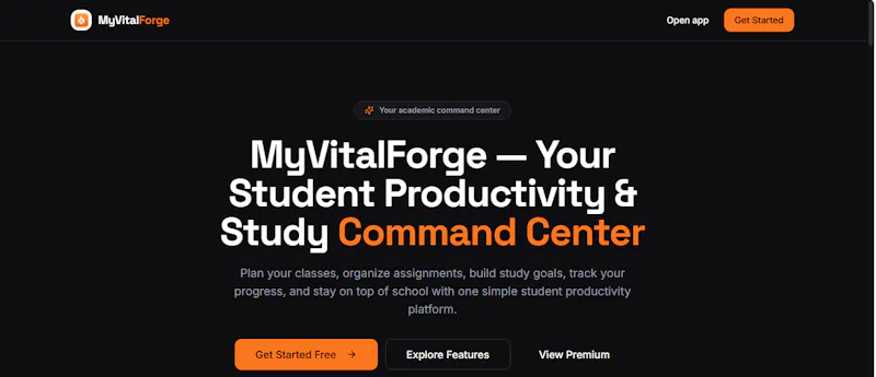 MyVitalForge screenshot 1
