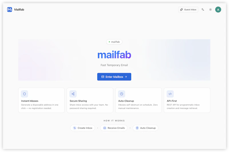 mailfab screenshot 1