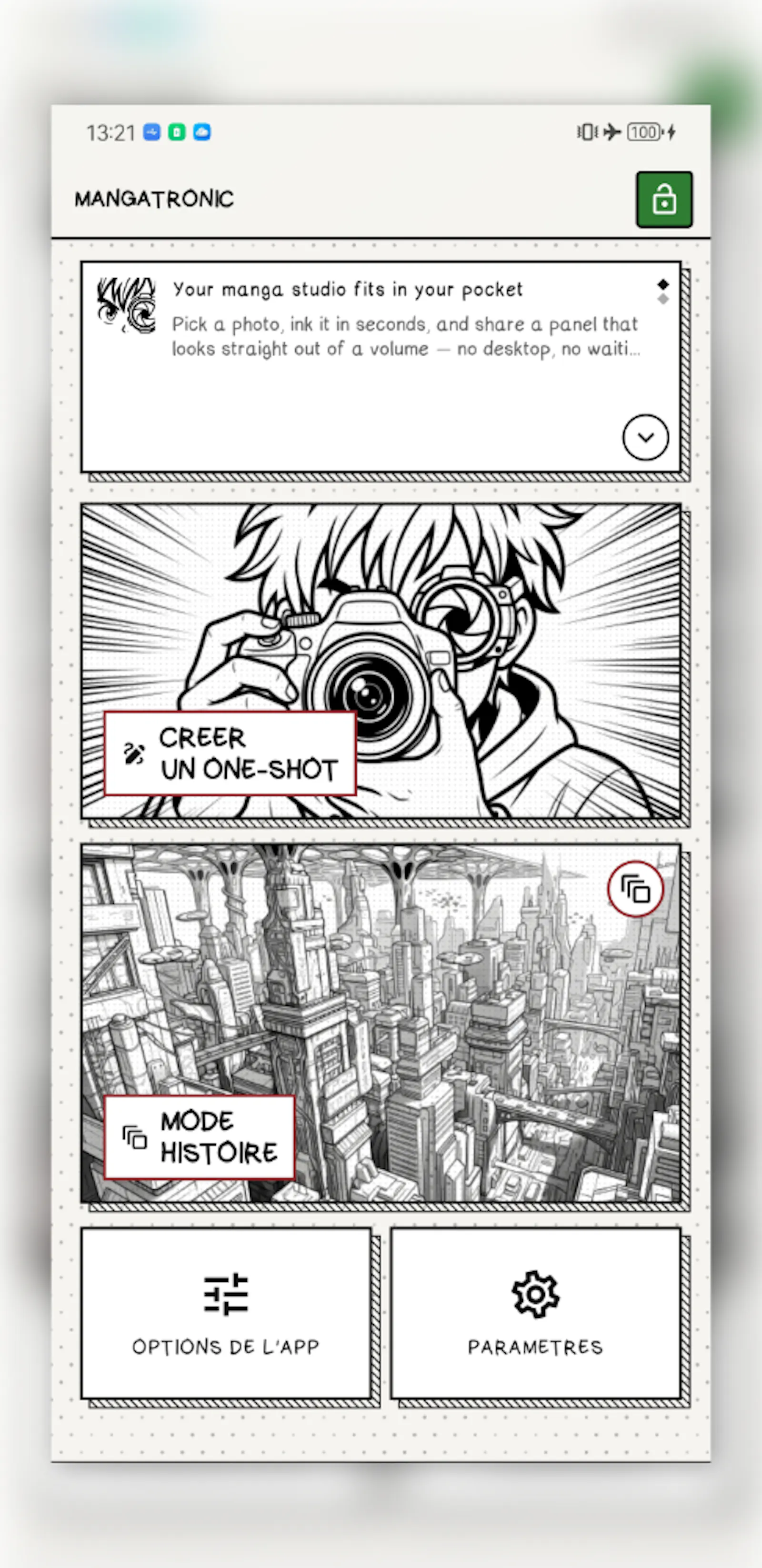Mangatronic screenshot 1
