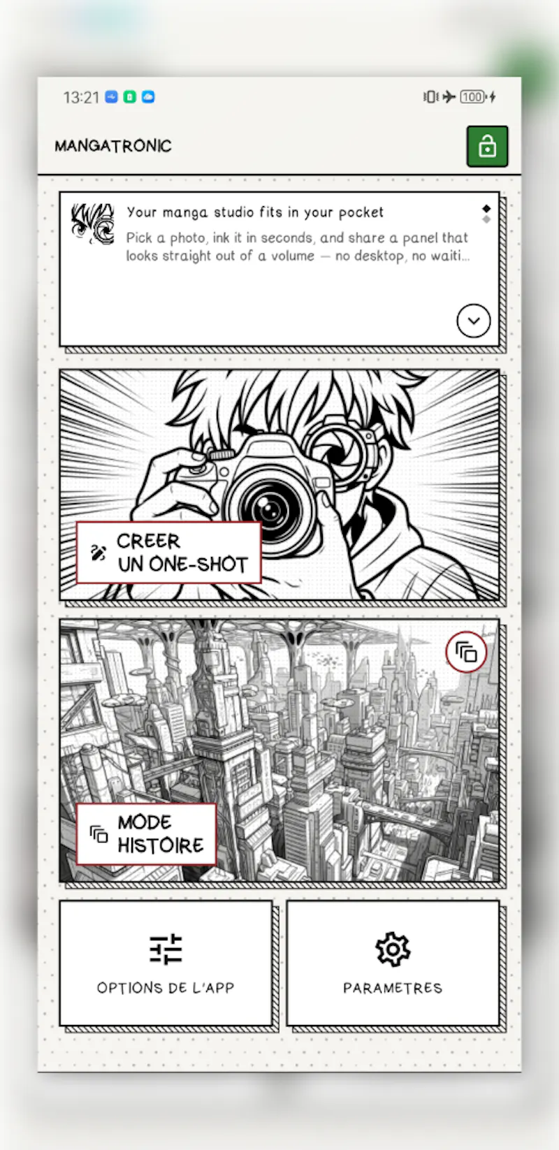 Mangatronic screenshot 1