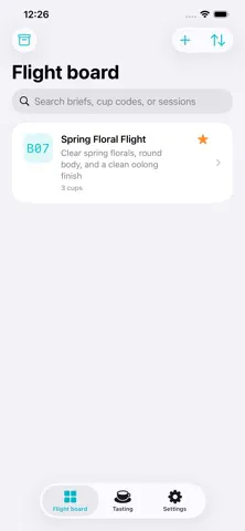 BlendFlight: Tea Blend Notes screenshot