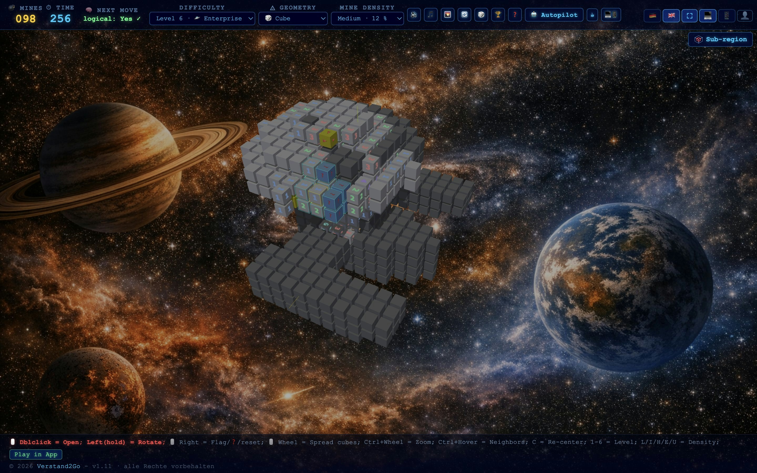 Minesweeper 3D No Guess gallery image
