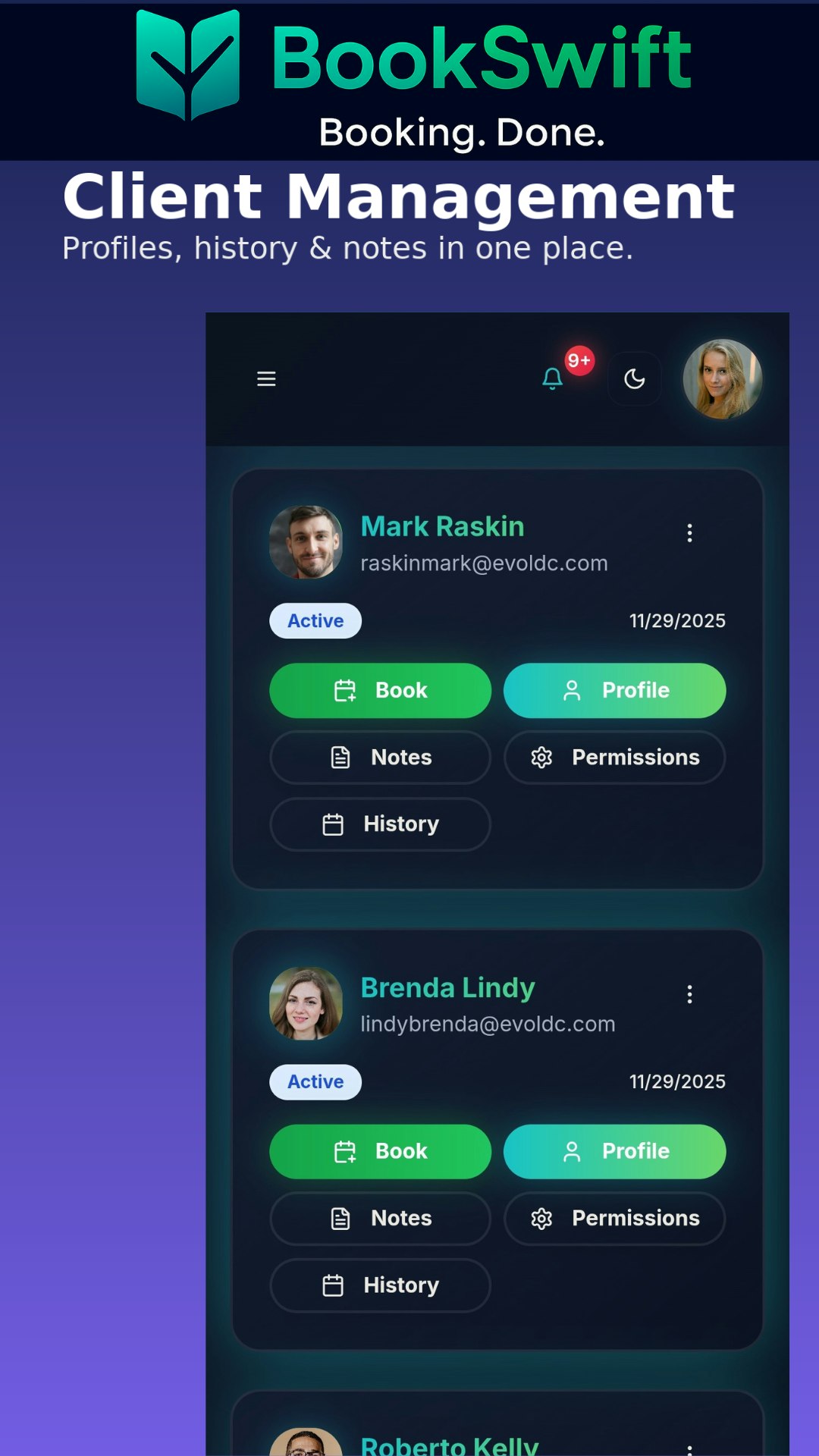 BookSwift - Screenshot 3 showing product features and functionality