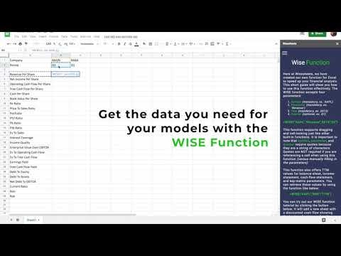 Wisesheets gallery image