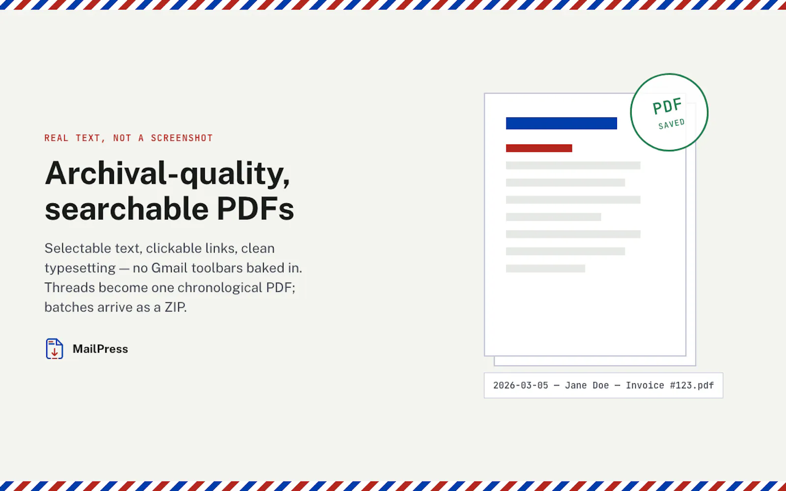 MailPress screenshot 1