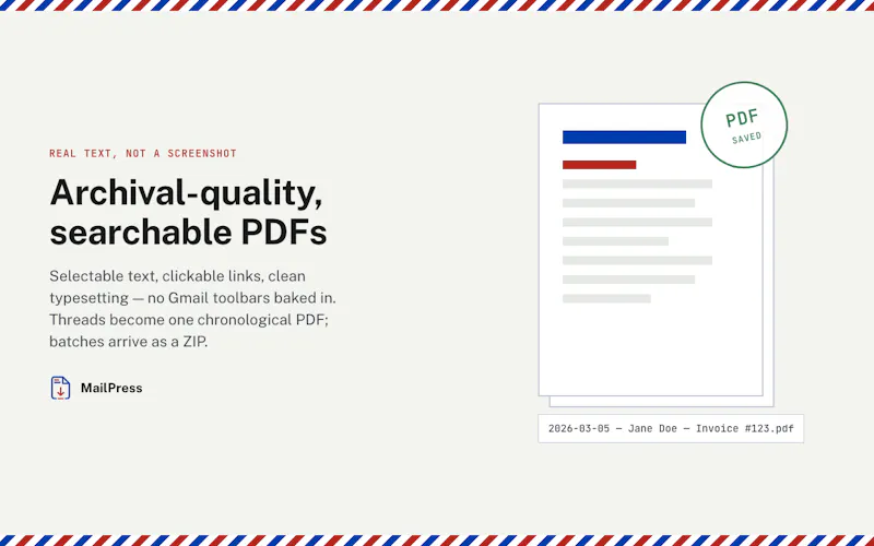 MailPress screenshot 1
