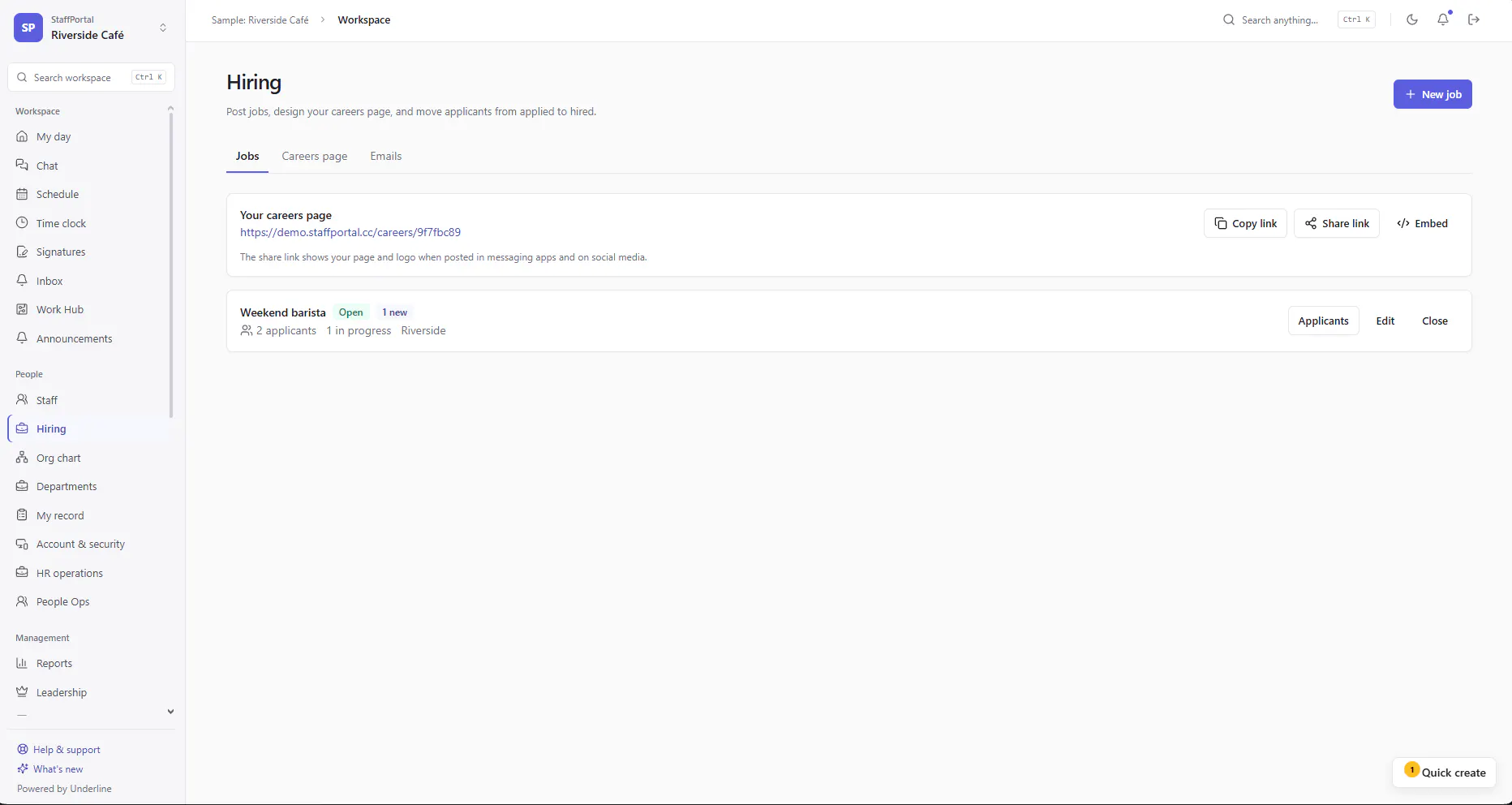 StaffPortal gallery image