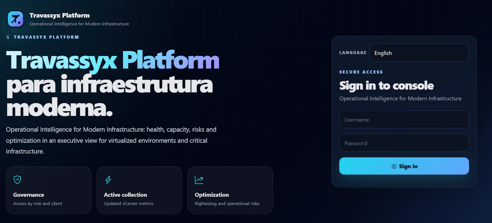 Travassyx Platform screenshot 4