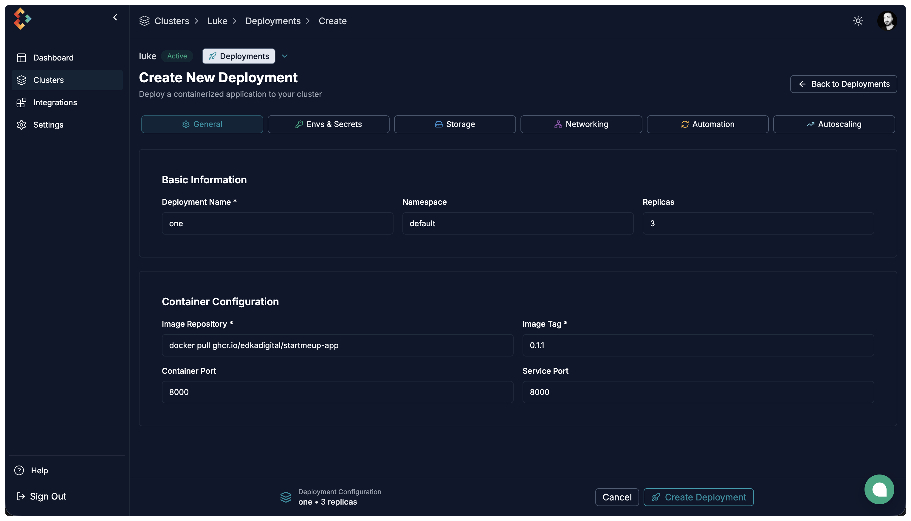 Média Edka - Kubernetes Clusters sur votre propre compte Hetzner. 5