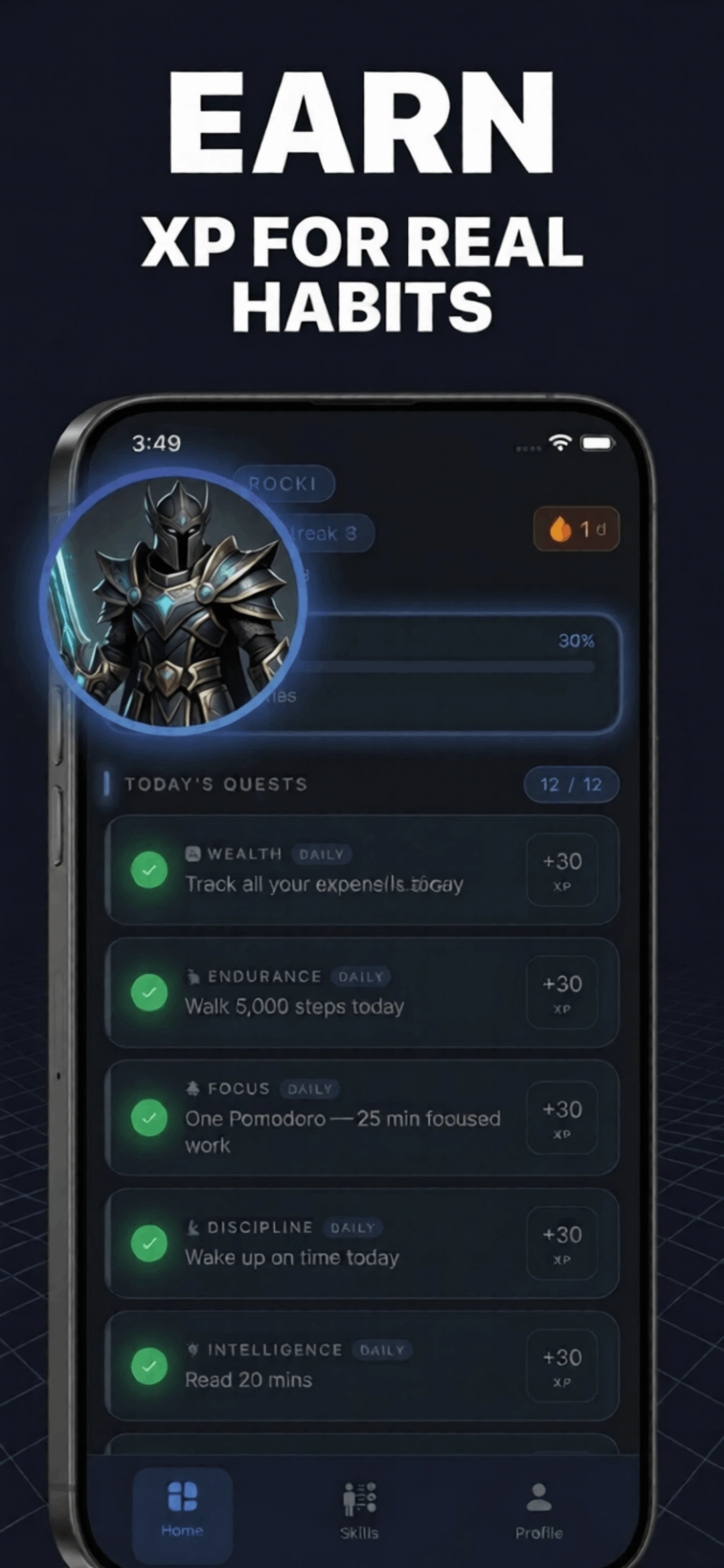 Ascend - Gamified Habits iOS screenshot 4