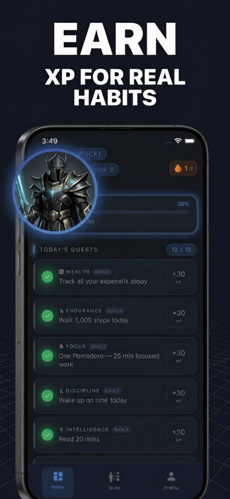 Ascend - Gamified Habits iOS screenshot 4