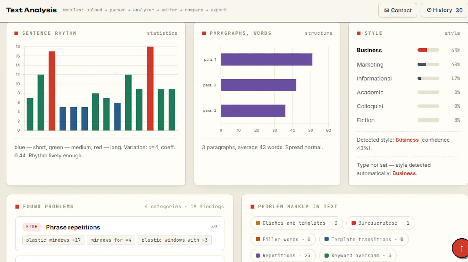 AI Pattern Inspector screenshot 2