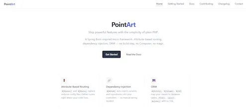 PointArt Framework gallery image