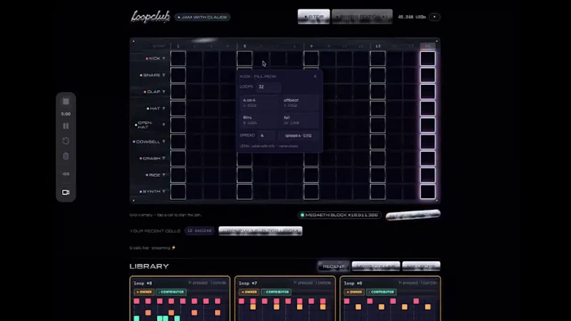 loopclub screenshot 1 (video preview)