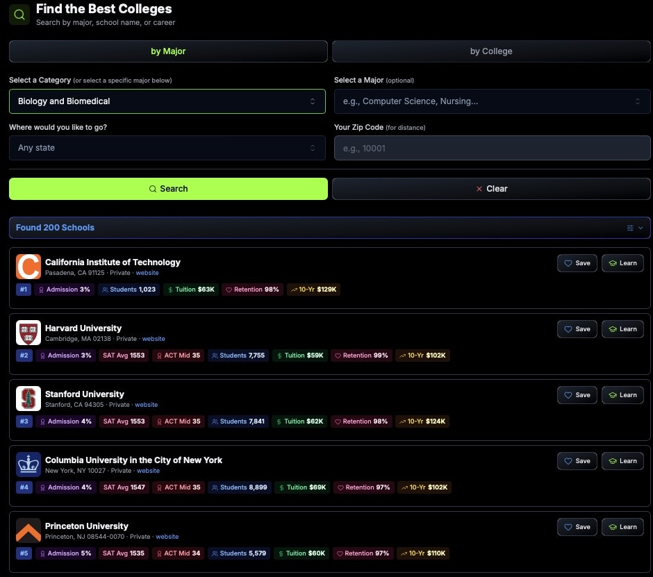 Solyo - Grades, College & Careers - Screenshot 4 showing product features and functionality