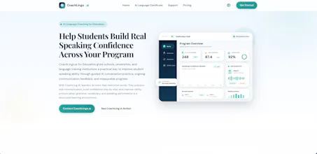 CoachLingo for AI Language Coaching gallery image