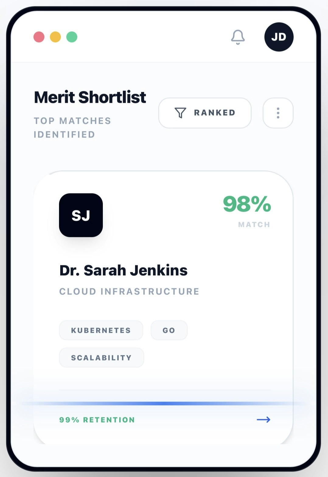 Kuvya Hire - Screenshot 2 showing product features and functionality
