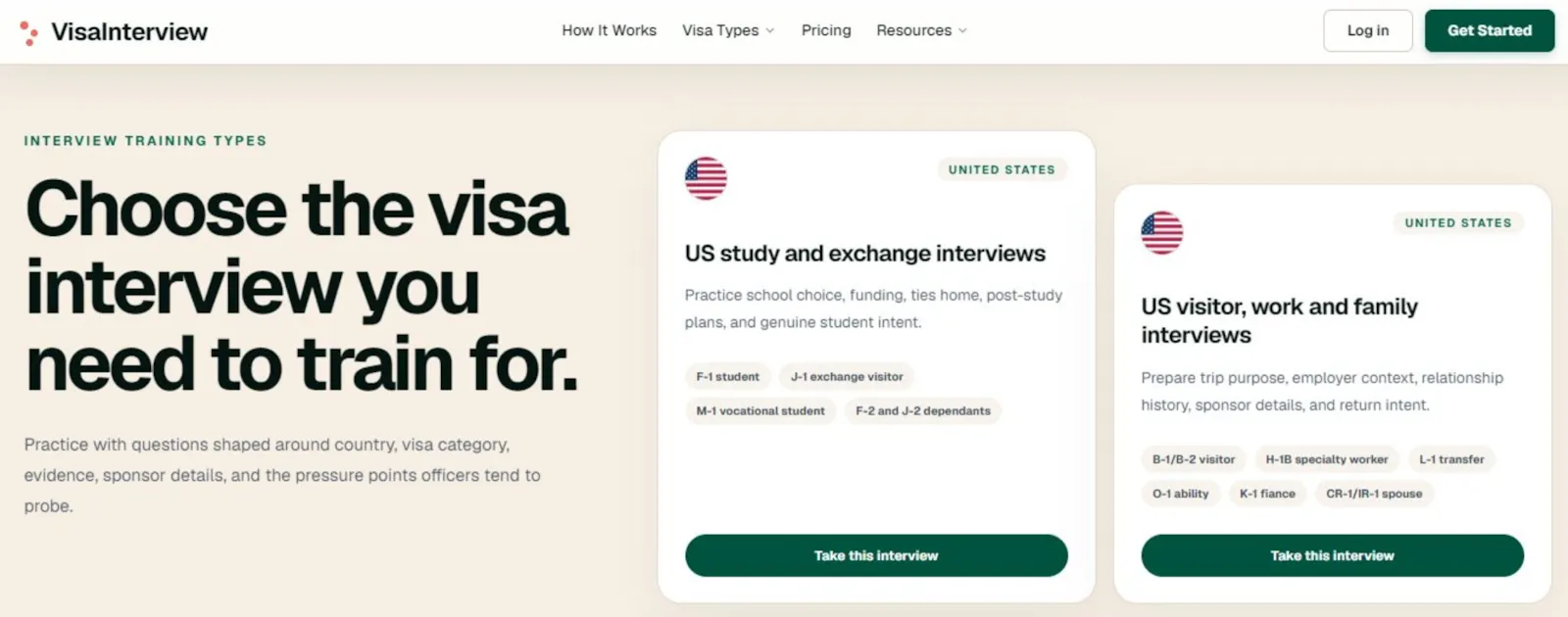VisaInterview.ai screenshot 3