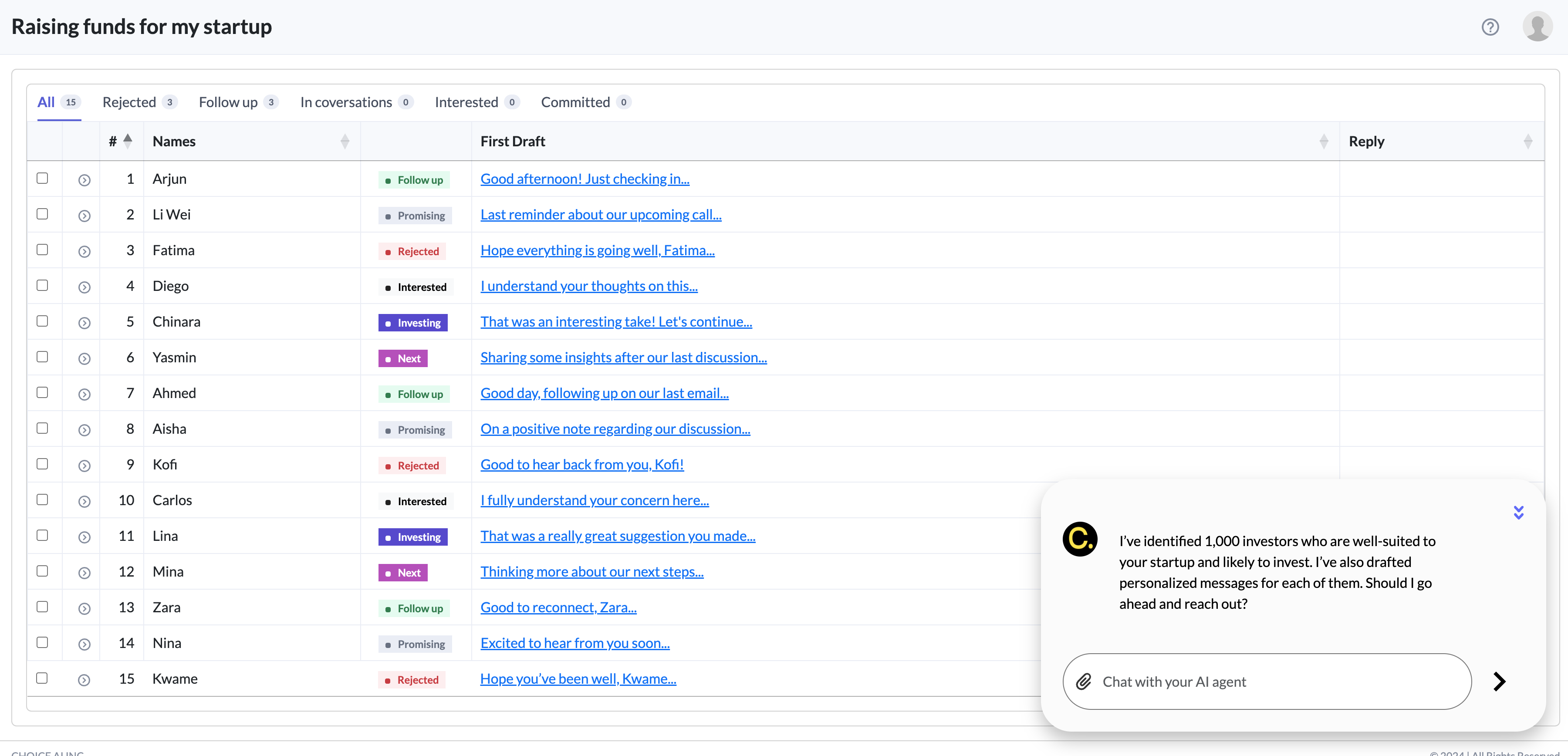 Choice Ai — product overview and interface preview