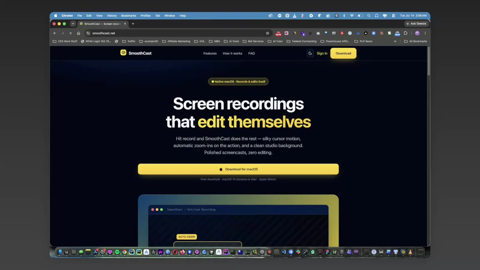 SmoothCast — Screen recording Software screenshot 2